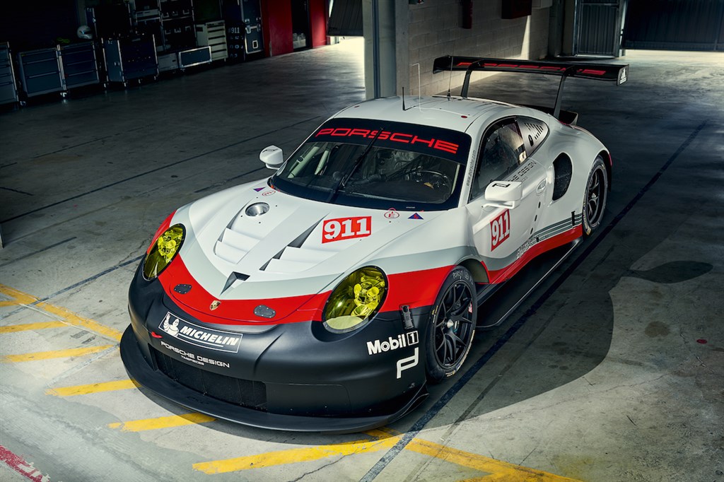 2017 udgaven af Porsche 911 RSR raceren
(Foto: Porsche Media)